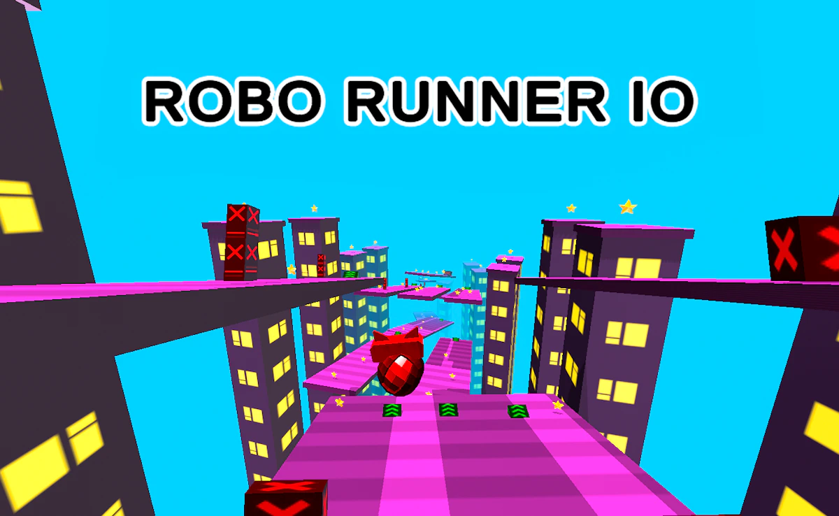 Play Robo Runner IO — free online Ball game