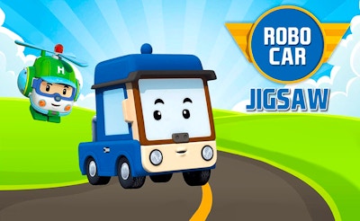 Robocar Jigsaw game