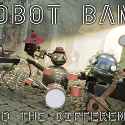 Robot Band - Find the differences Online puzzle Games on taptohit.com