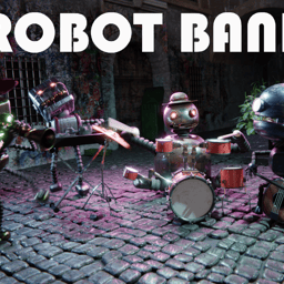 Juega gratis a Robot Band
