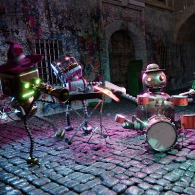 Robot Band By Gamepix