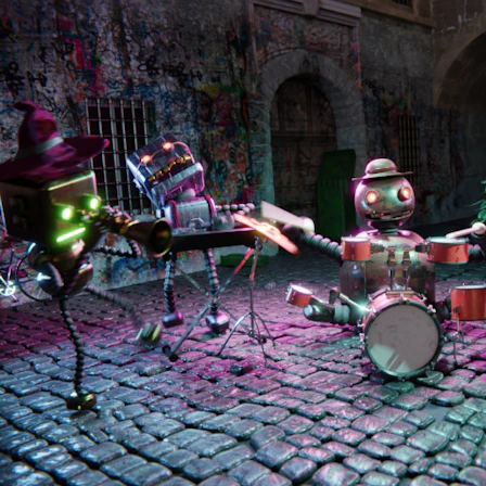 Robot Band game thumbnail