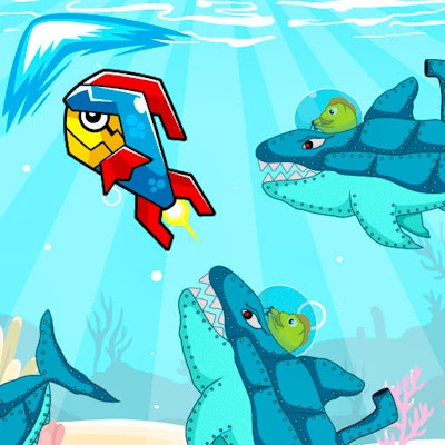 Robot Fish By Gamepix