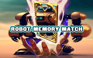 Robot Memory Match game cover