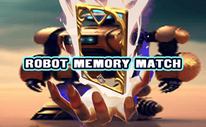 Robot Memory Match game cover