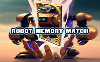 Robot Memory Match game cover