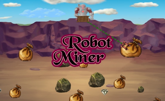 Robot Miner 🕹️ Play Now on GamePix