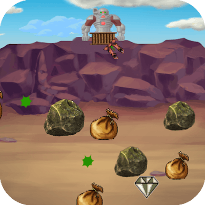 Robot Miner By Gamepix