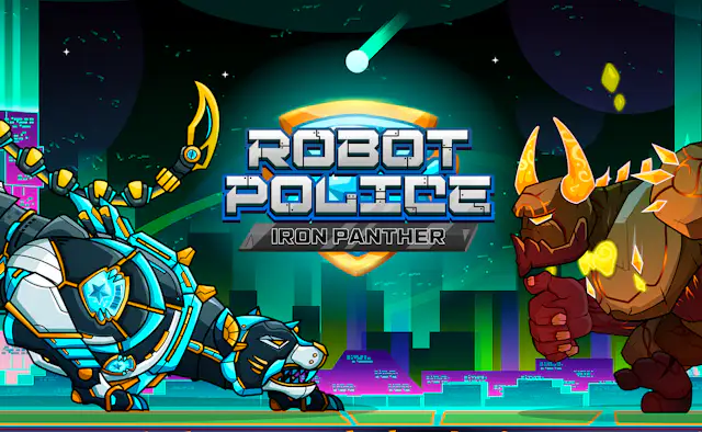 Roboter-Polizei Iron Panther