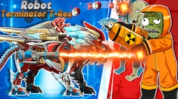 Robot Terminator T Rex