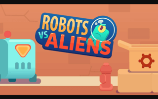 Robots Vs Aliens game cover