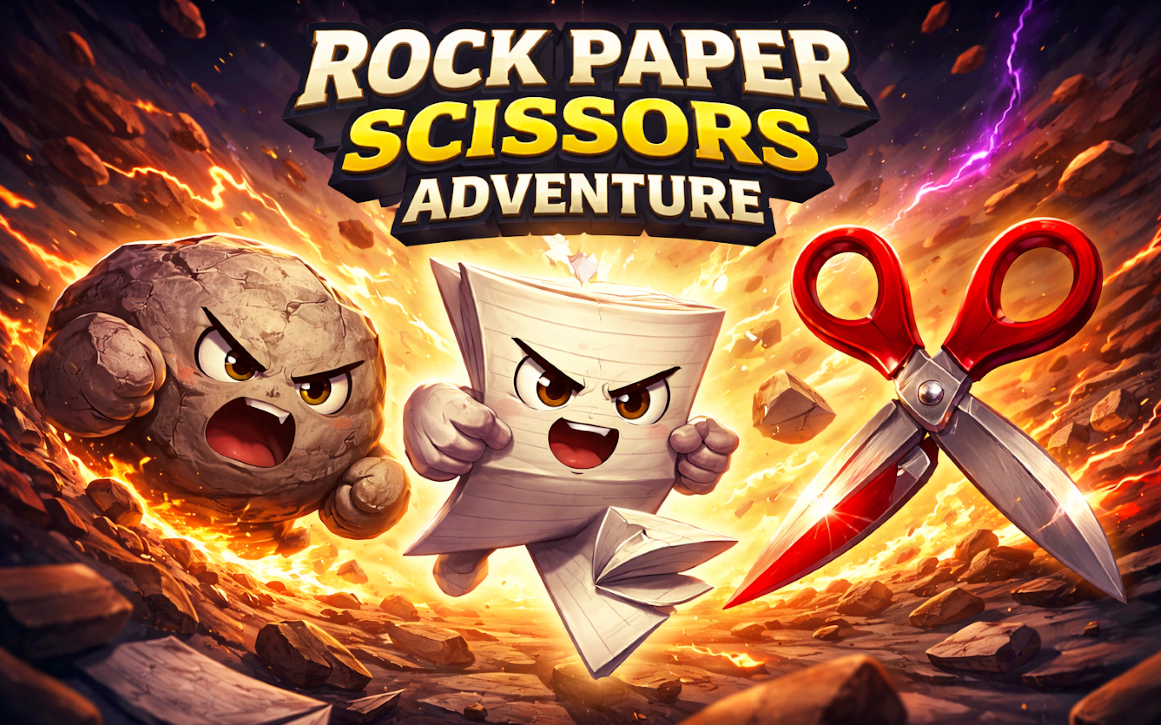 Rock Paper Scissors Adventure