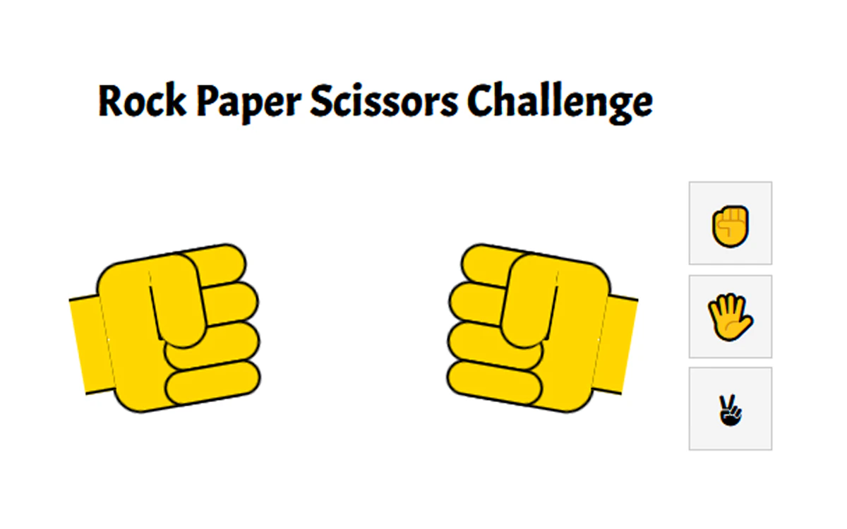 Play Rock Paper Scissors Challenge — free online Casual game