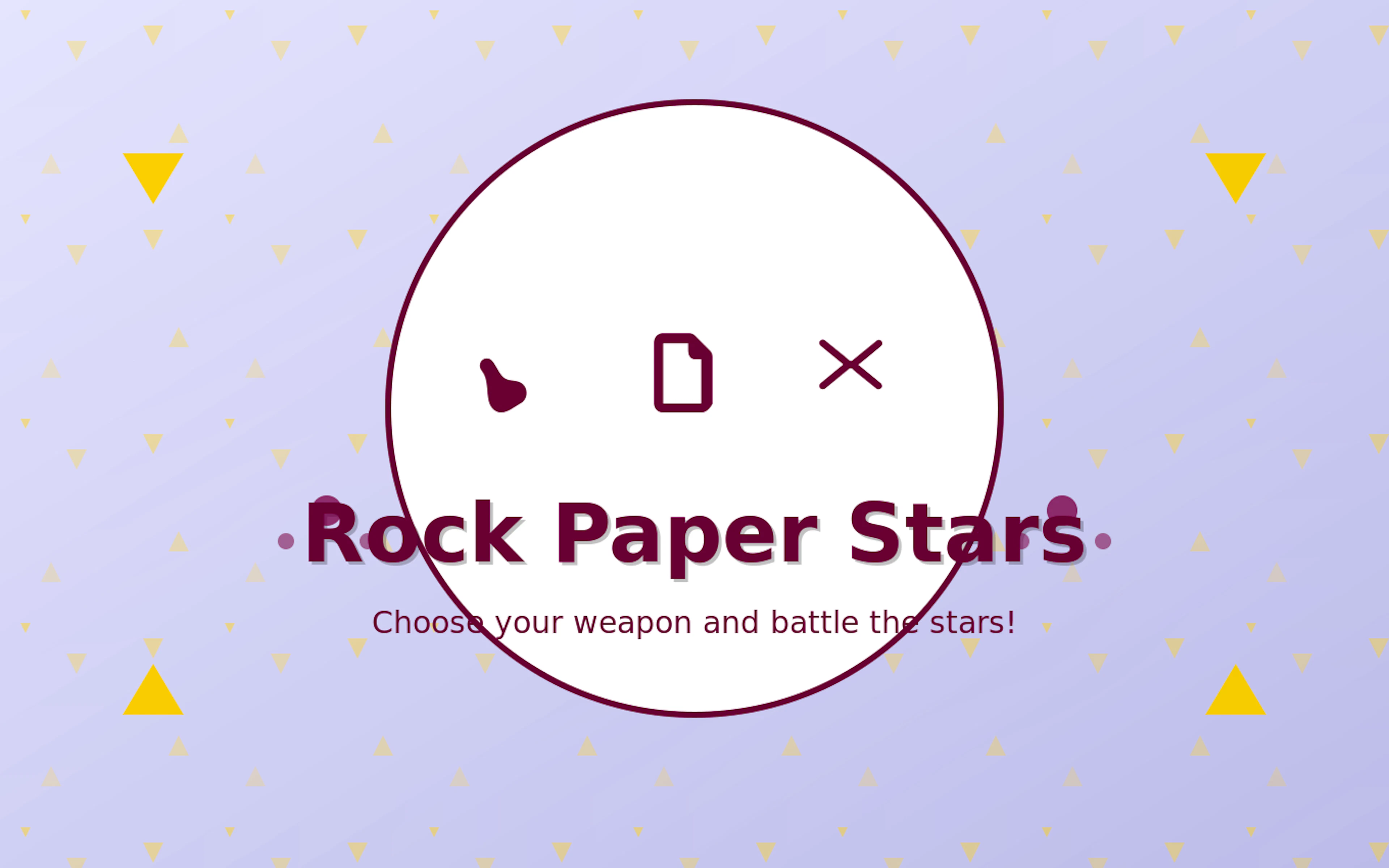 Rock Paper Stars