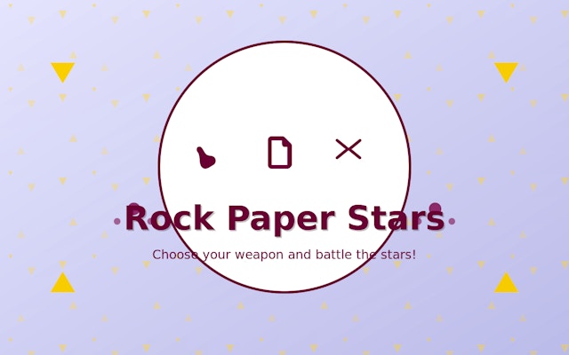 Rock Paper Stars