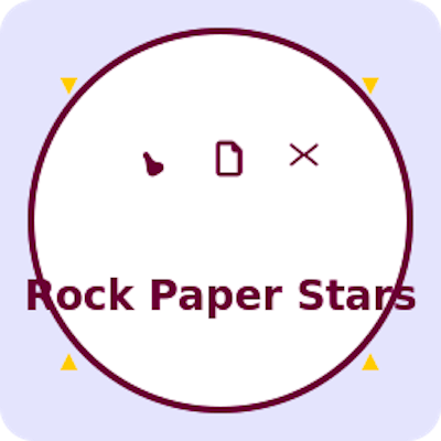 Rock Paper Stars By Gamepix
