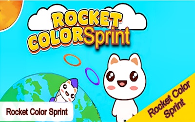 Rocket Color Sprint By Gamepix