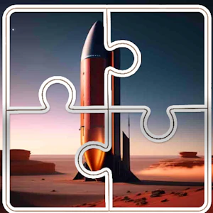 Rocket Jigsaw Picture Puzzle Thumbnail