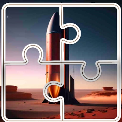 Rocket Jigsaw Picture Puzzle By Gamepix