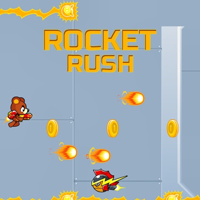 Rocket Rush By Gamepix