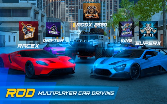 Multiplayer Auto Racing Rod Multiplayer Car Driving 🕹️ Play Now on GamePix