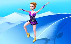 Roller Ski Queen - Free Online Browser Game