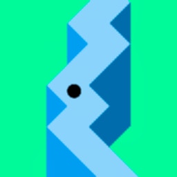 Rolling Ball ZigZag Game