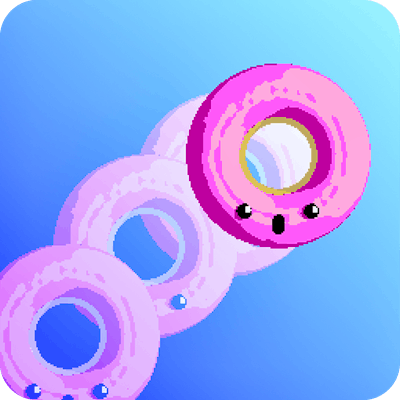 Rolling Donut By Gamepix