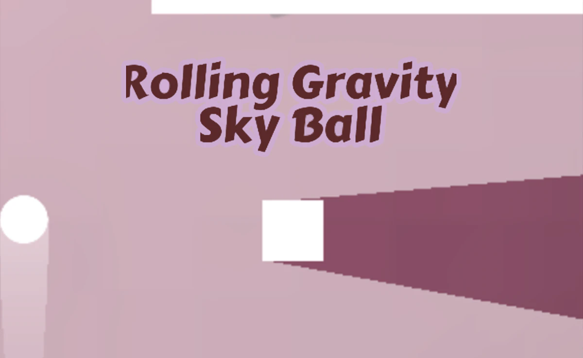 Rolling Gravity Sky Ball game thumbnail