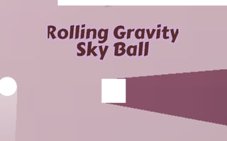 Rolling Gravity Sky Ball game cover