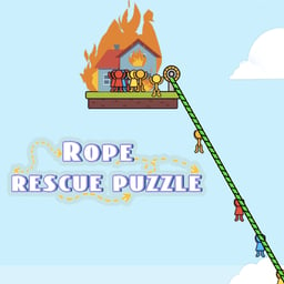 Rope Rescue Puzzle Online adventure Games on taptohit.com