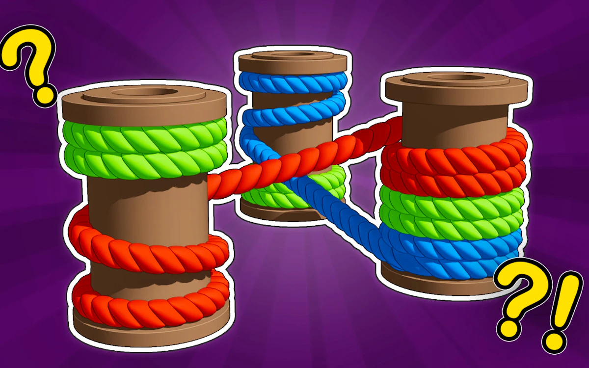 Play Rope Sorting — free online Puzzle game