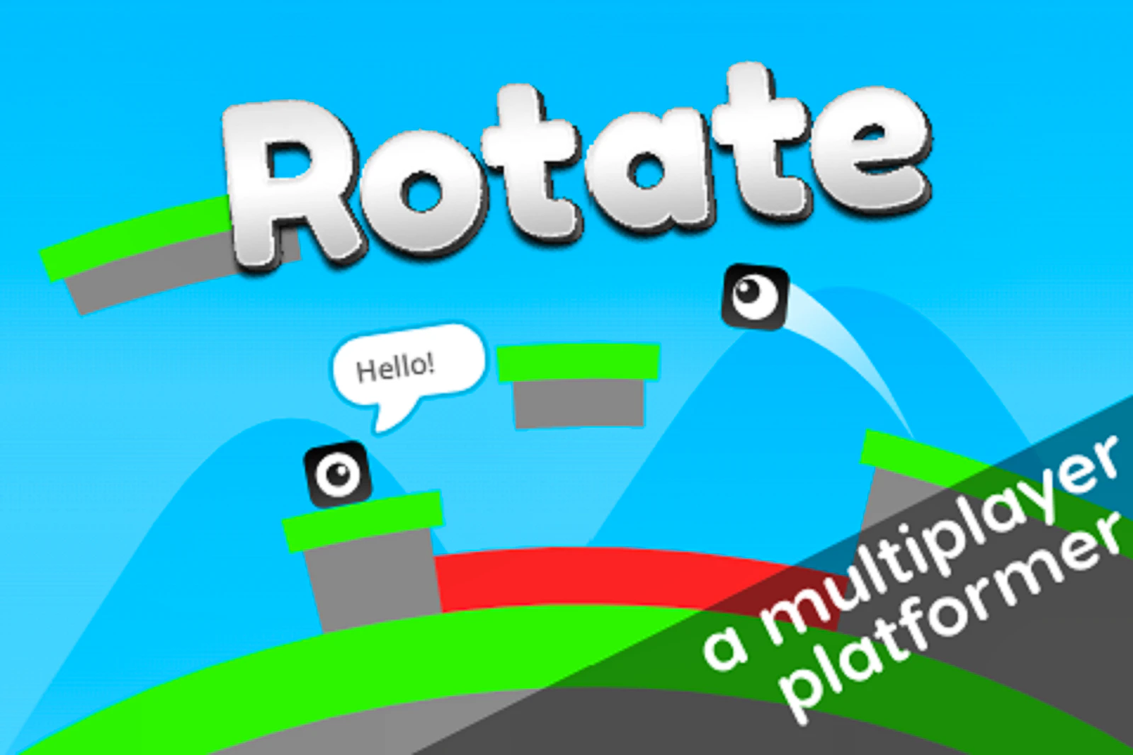 Rotate Platformer — free online arcade game on Glaze Games