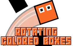 Rotating Colored Boxes