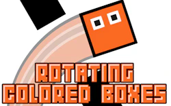 Rotating Colored Boxes