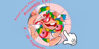 Round jigsaw Puzzle 2 - Assemble Cartoon thumbnail