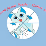 Round jigsaw Puzzle - Collect Kitten