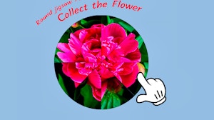 Image for Round jigsaw Puzzle - Collect the Flower