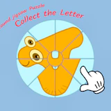 Round jigsaw Puzzle - Collect the Letter