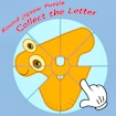 Round jigsaw Puzzle - Collect the Letter banner