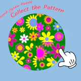 Round jigsaw Puzzle - Collect the Pattern