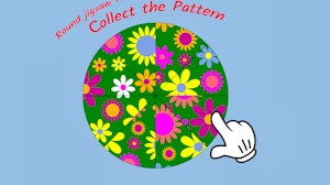 Image for Round jigsaw Puzzle - Collect the Pattern