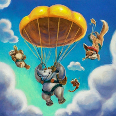 Rowdy Animals Cloudy Weather By Gamepix