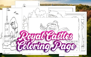 Royal Castles Coloring Page game cover