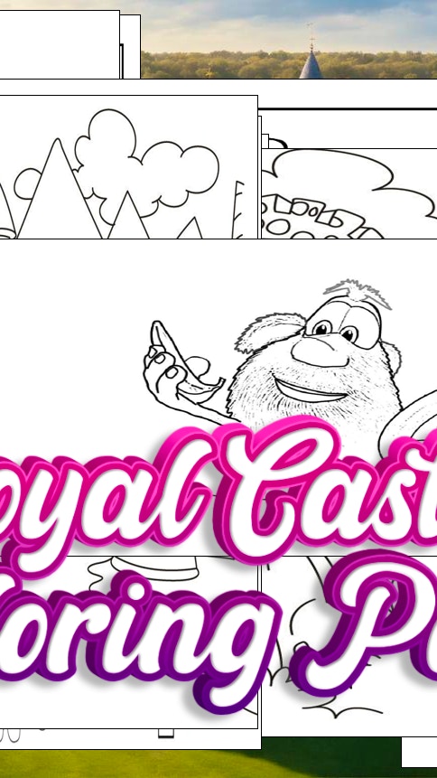Royal Castles Coloring Page