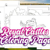 Royal Castles Coloring Page