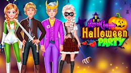 Royal Couple Halloween Party