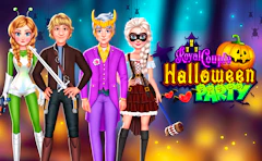Royal Couple Halloween Party — لعبة مجانية أونلاين