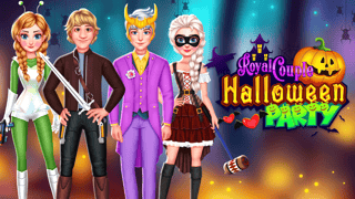 Royal Couple Halloween Party game cover