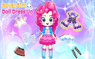 Royal Girl Doll Dress Up game cover